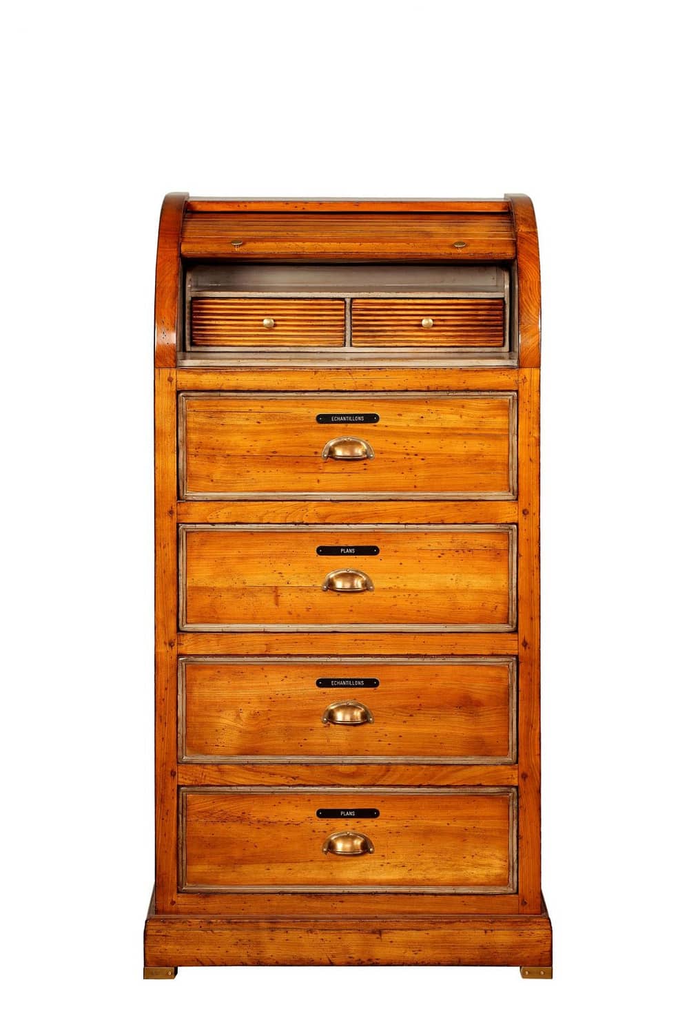 vintage wooden chest of drawers in the office