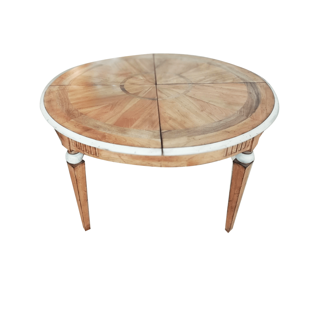 дизайнерський стіл з дерева в кухні ручної збірки