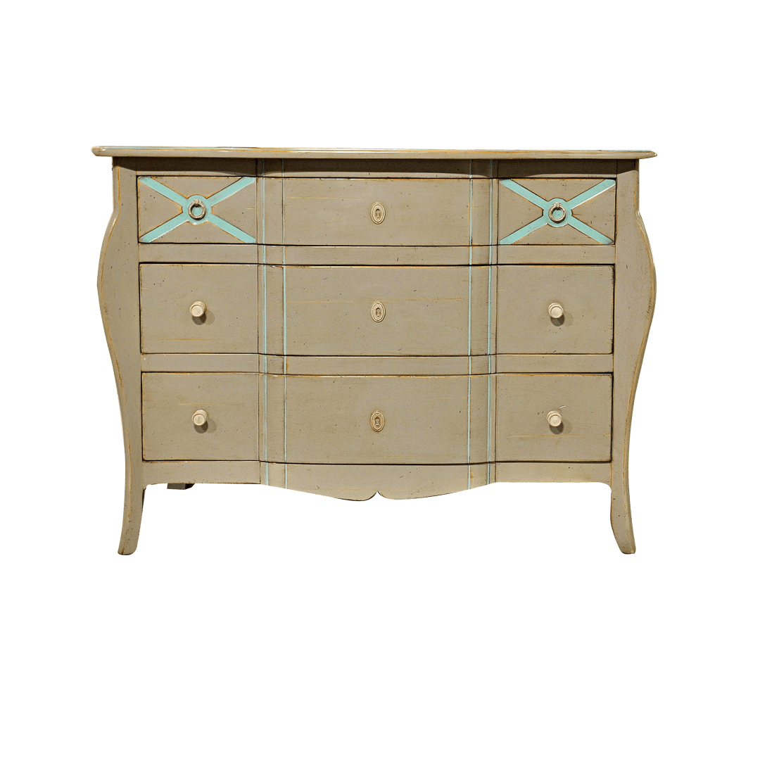 commode en bois pour antiquités à commander